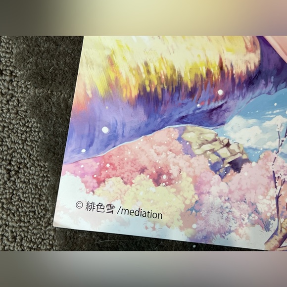 Megurine Luka? Vocaloid Anime Poster by Artist Scarlet Snow Pixiv Japanese Japan - Picture 5 of 8